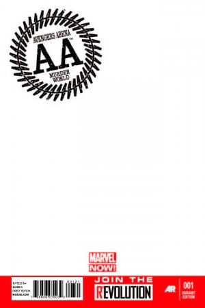 Avengers Arena #1  (Blank Cover Variant)