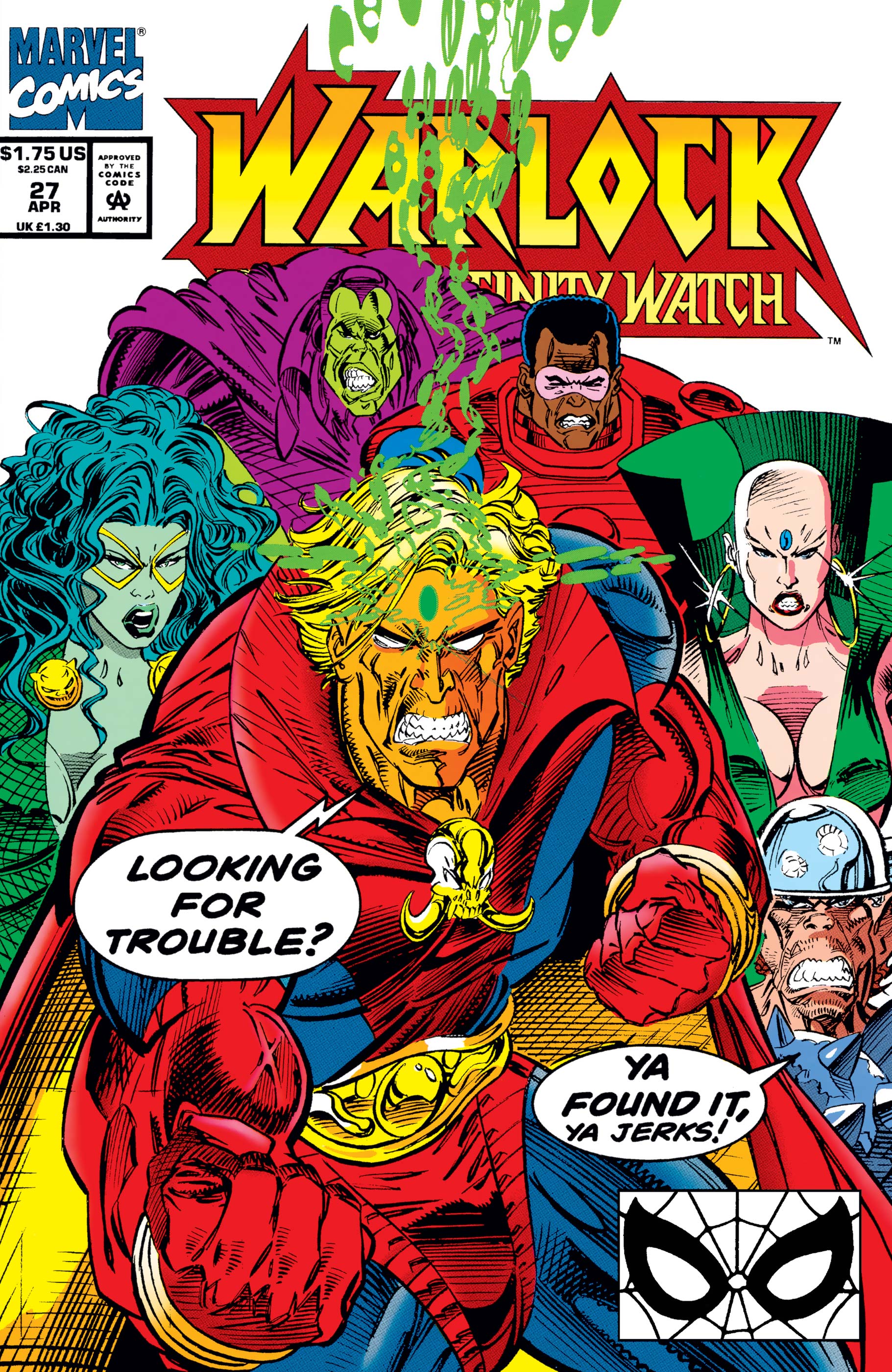 Warlock and the Infinity Watch #10 Near Mint (9.4) [Marvel Comic] –  Dreamlandcomics.com Online Store