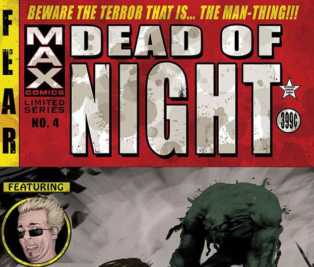 DEAD OF NIGHT FEATURING MAN-THING #4