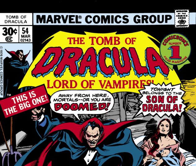 Tomb of Dracula (1972) #54 Cover