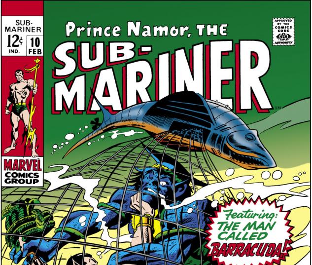 Sub-Mariner (1968) #10 Cover