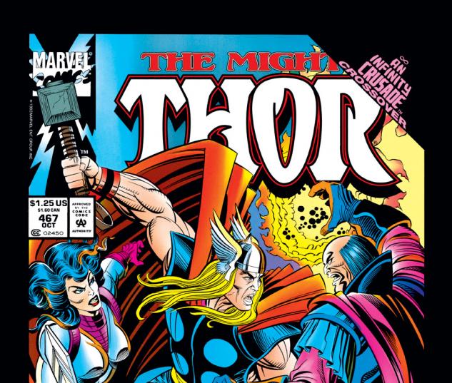 Thor (1966) #467 Cover