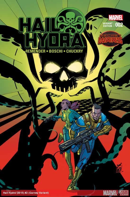 Hail Hydra (2015) #2 (Garney Variant)