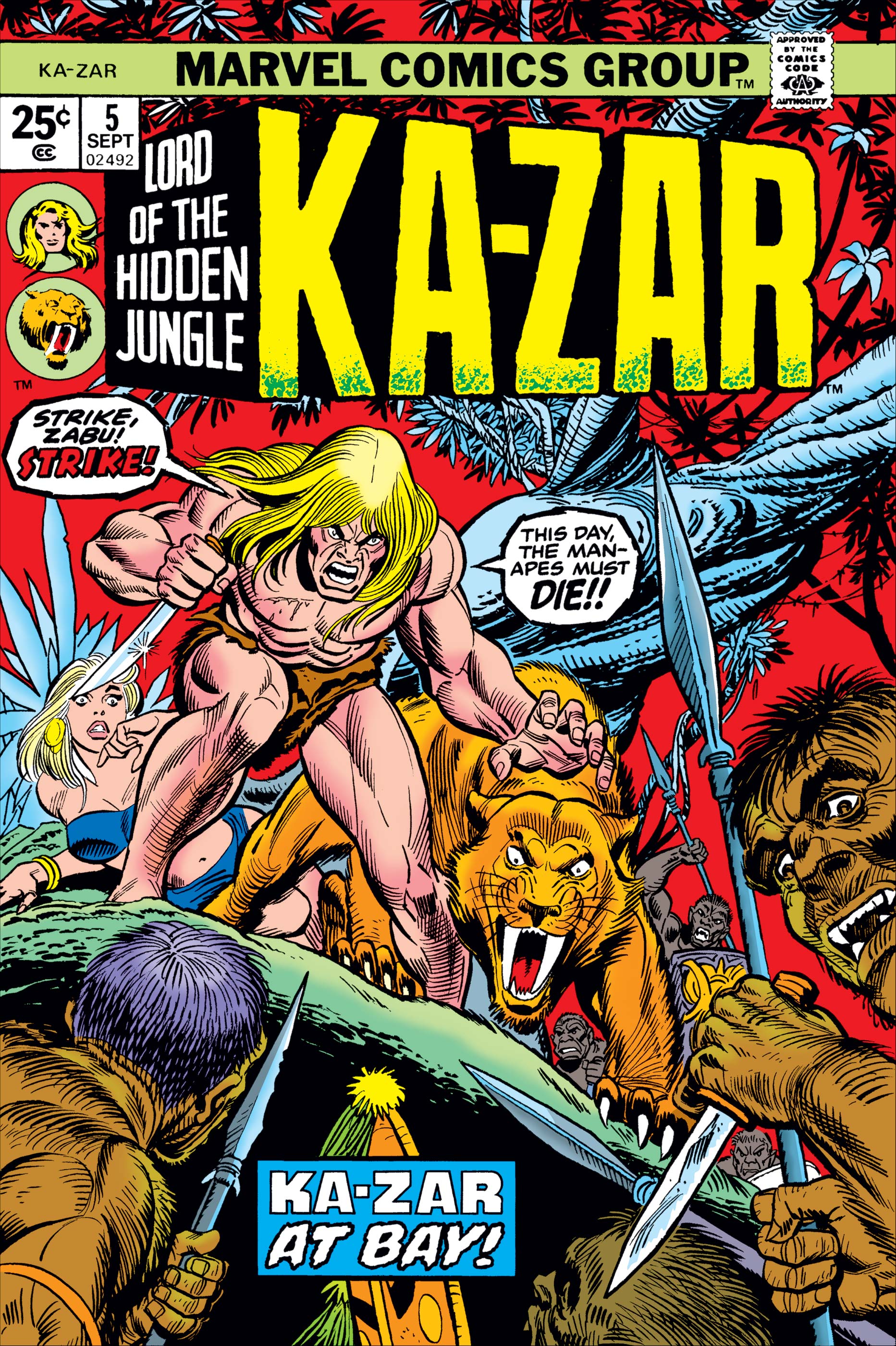 Ka-Zar (1974) #5