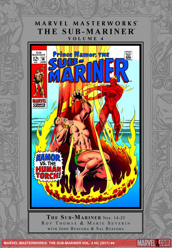 Marvel Masterworks: The Sub-Mariner Vol. 4 HC Variant (Trade Paperback)