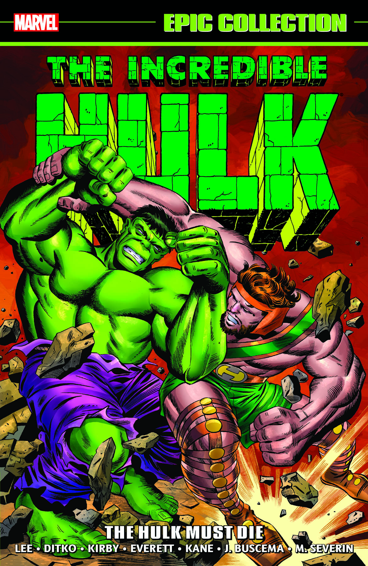 Incredible Hulk Epic Collection: The Hulk Must Die (Trade Paperback)
