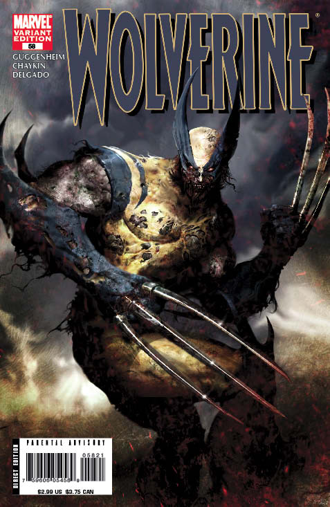 Wolverine (2003) #58 (Zombie Variant)