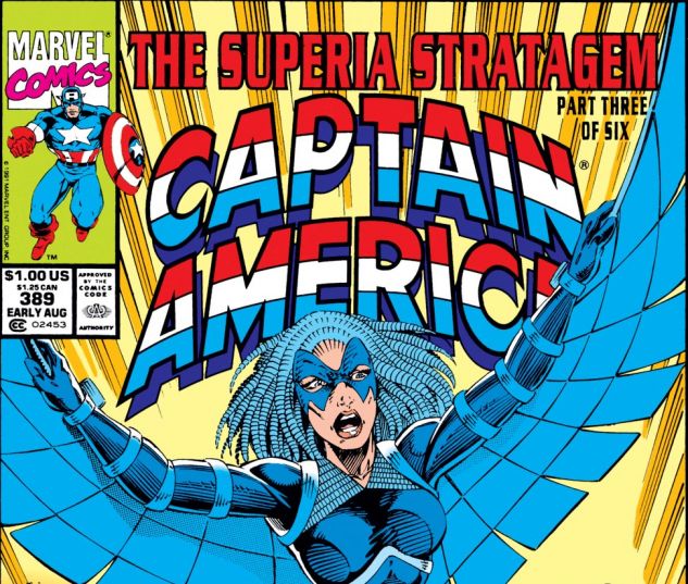 Captain America (1968) #389 Cover