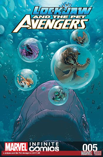 Lockjaw and the Pet Avengers (2017) #5