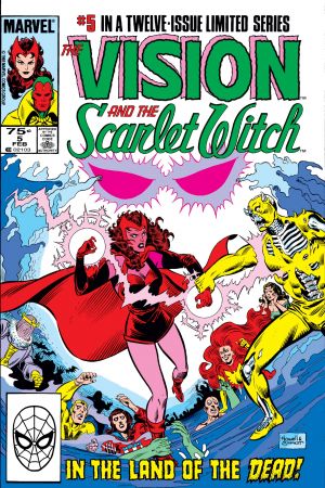 The Vision & Scarlet Witch #2 [Marvel,1985] NM 9.4, Book 2 of 12, Grim  Reaper