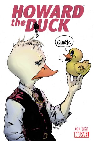 Howard the Duck #1  (Pope Variant)