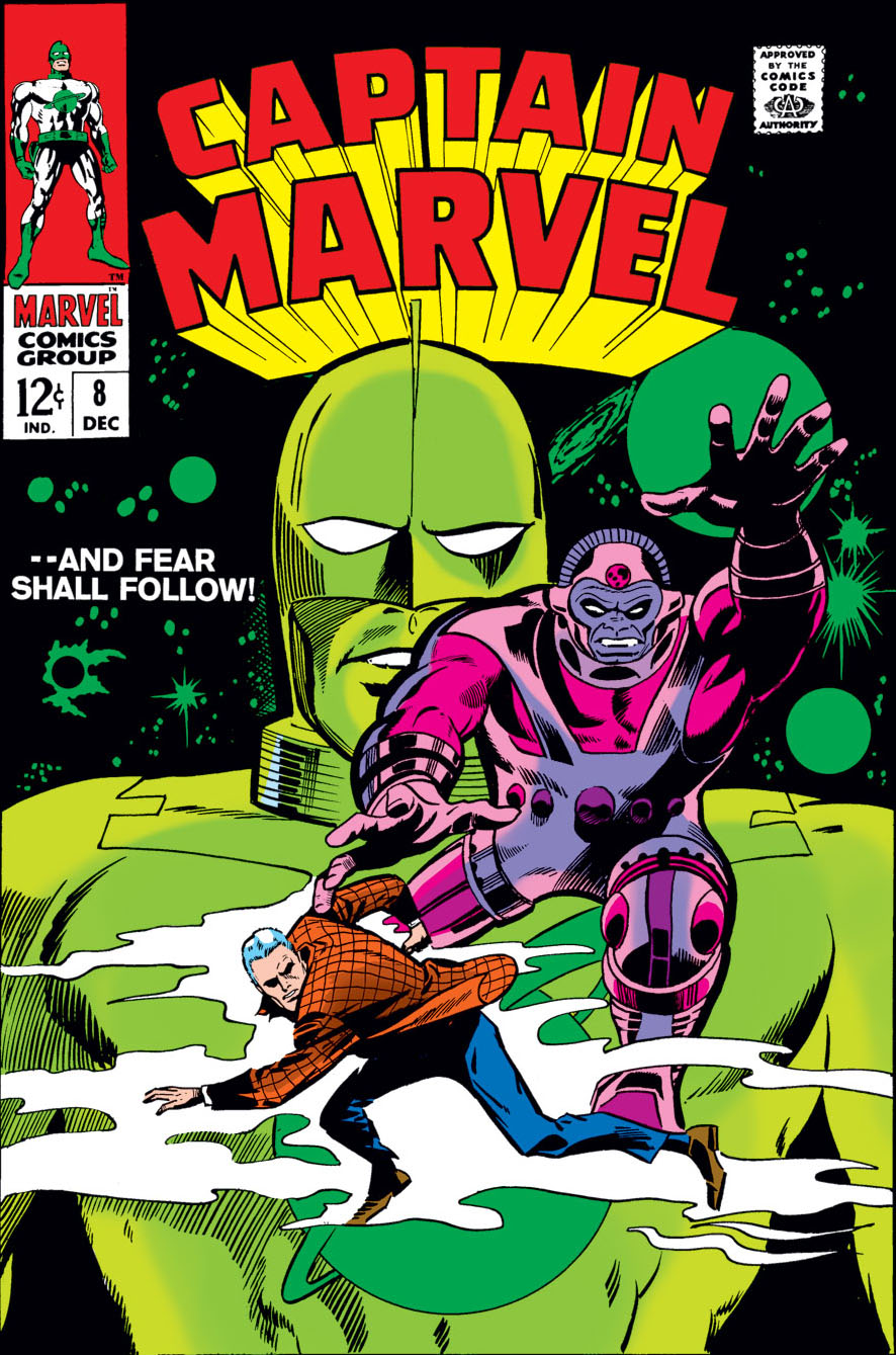 Captain Marvel (1968) #8