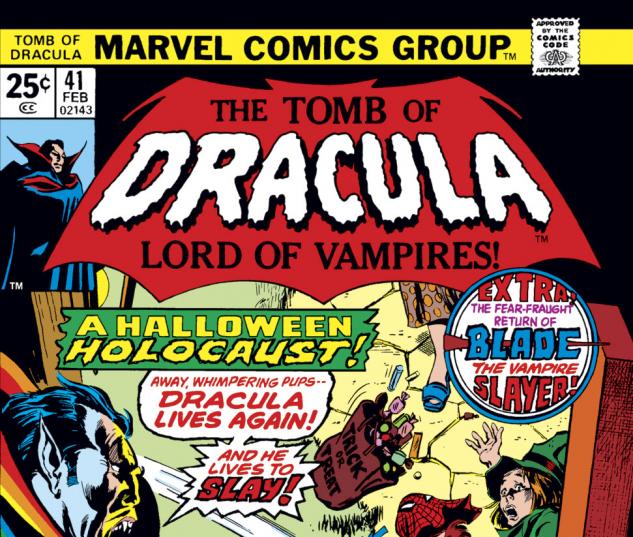 Tomb of Dracula (1972) #41 Cover