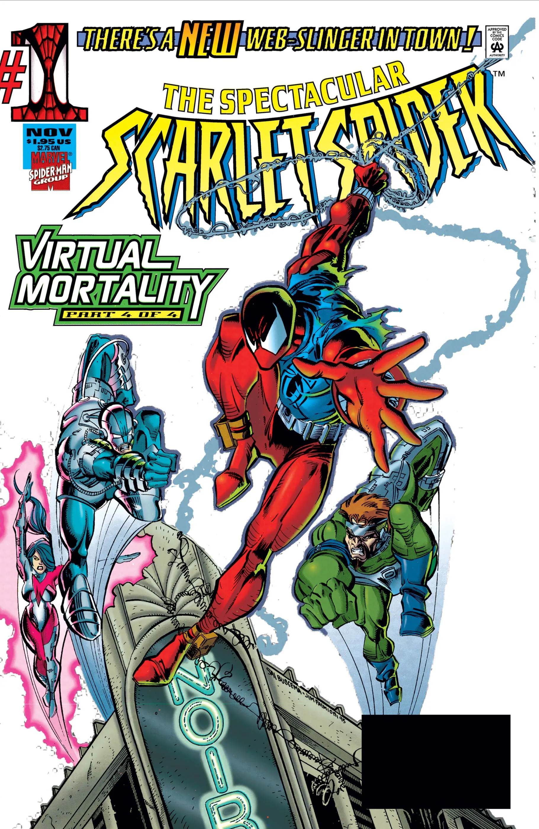 その他 1995 Marvel l Flasher Scarlet Spider MARVEL COMICS SCARLET