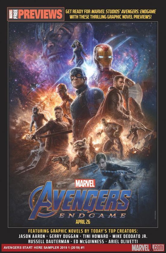 Avengers Start Here Sampler (2019) #1