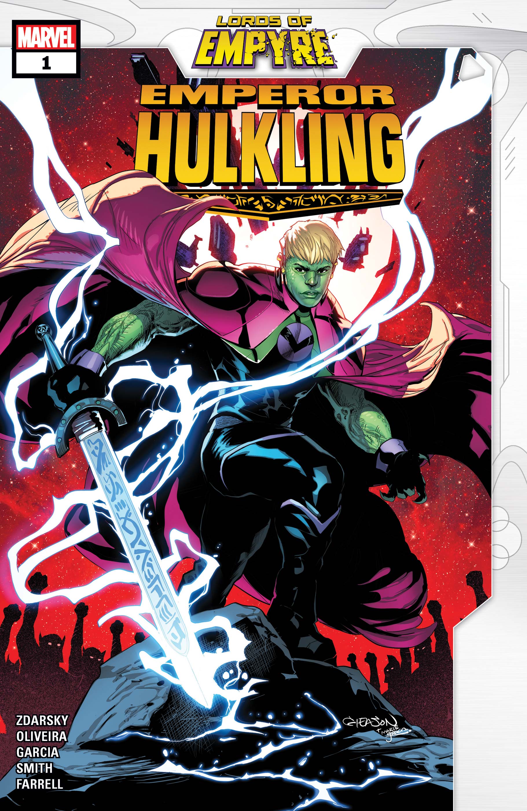 Lords of Empyre: Emperor Hulkling (2020) #1