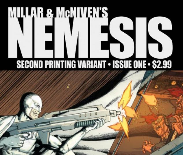 Millar & Mcniven's Nemesis (2010) #1 (2ND PRINTING VARIANT)