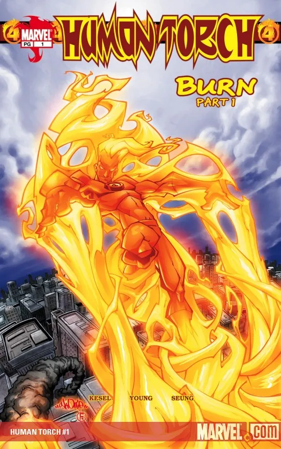 Human Torch (2003) #1 | Comic Issues | Marvel
