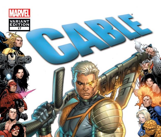Cable (2008) #17, 70th Frame Variant															