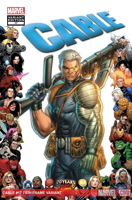 Cable (2008) #17 (70th Anniversary Variant)