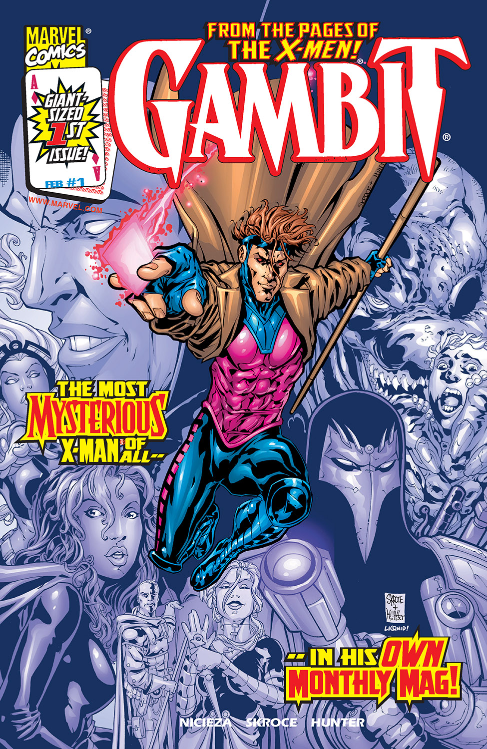 GAMBIT #21#22#23#24 - MARVEL COMICS (2001)