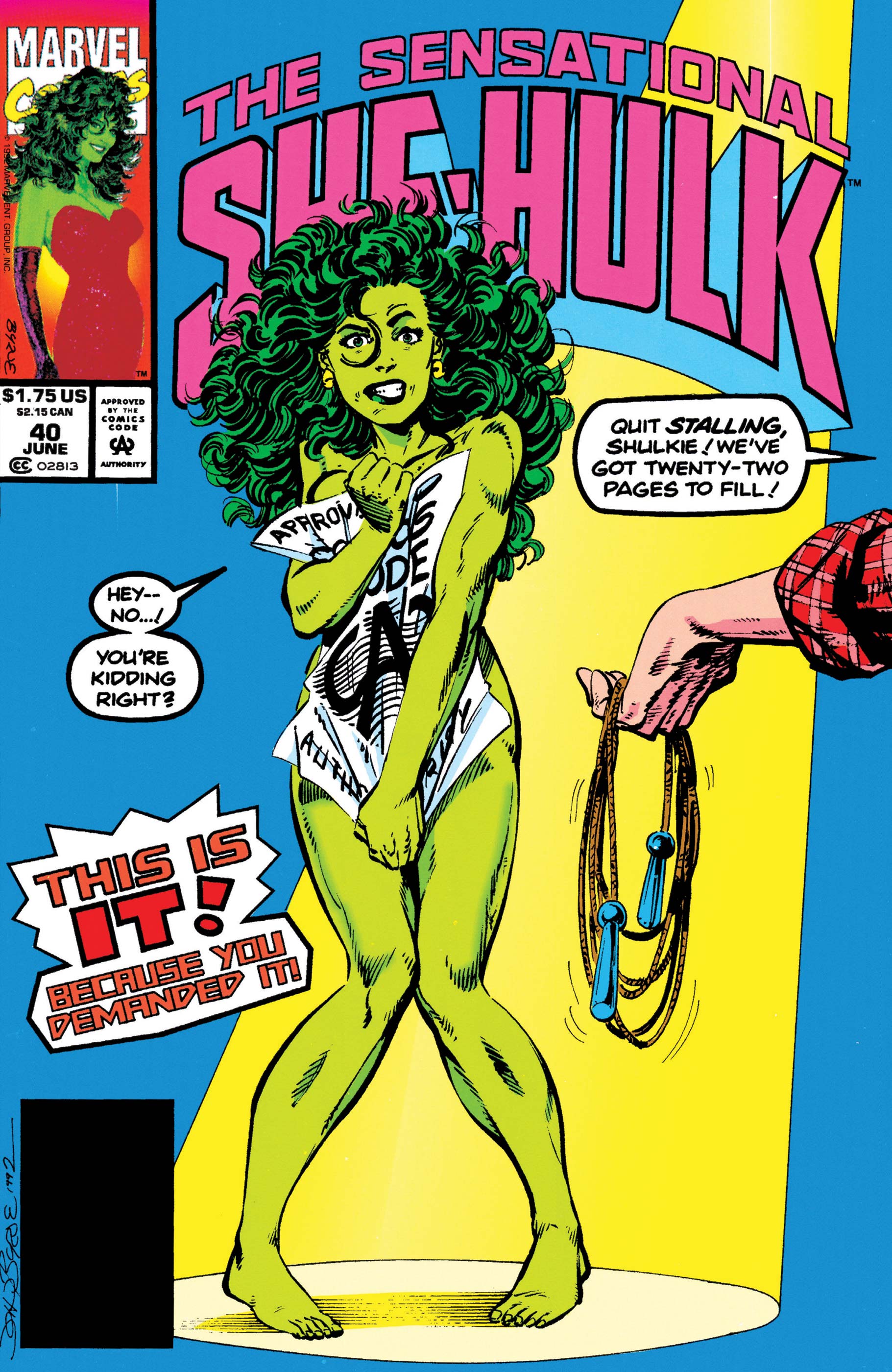 Sensational She-Hulk (1989) #40