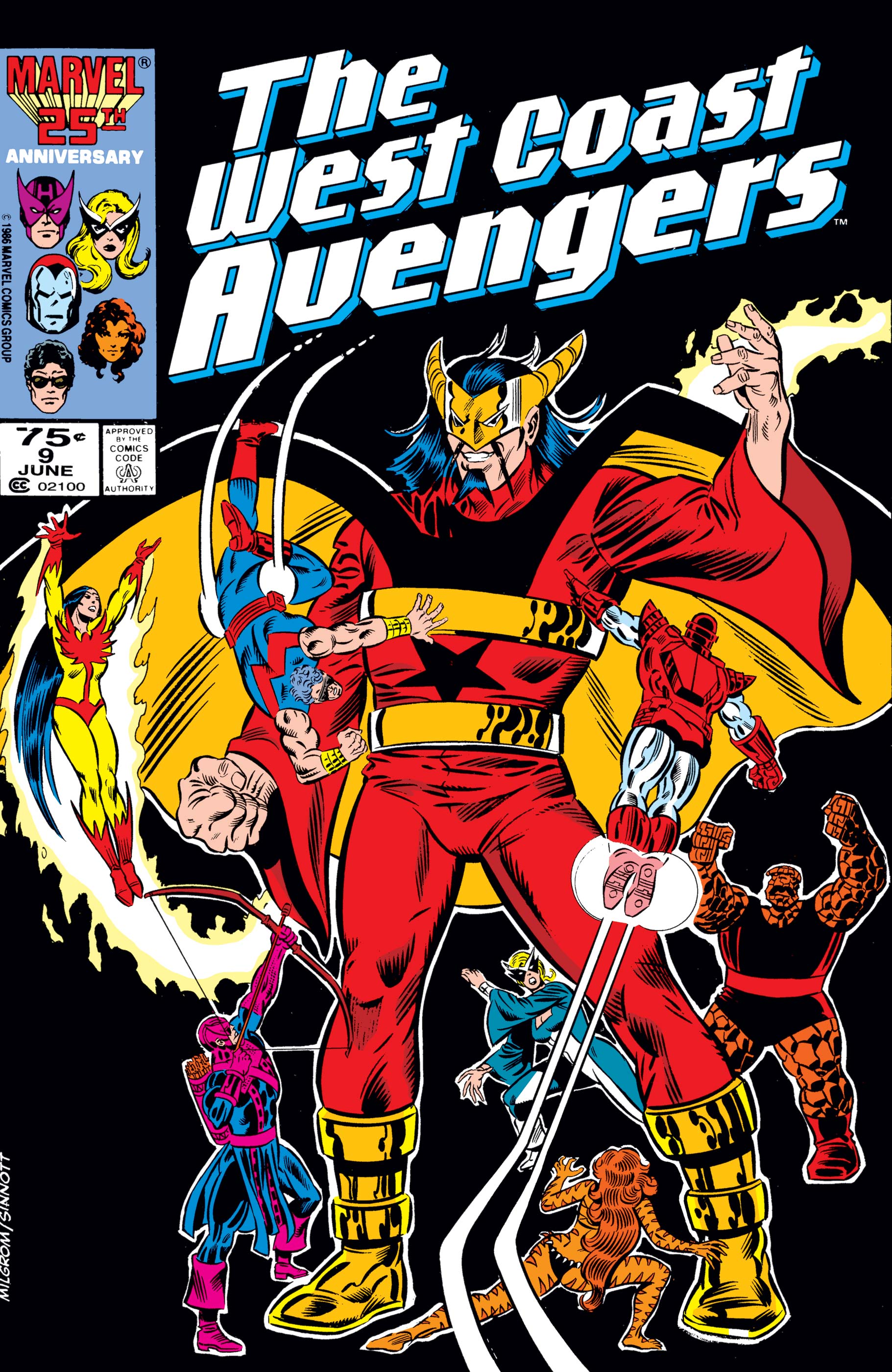 West Coast Avengers (1985) #9