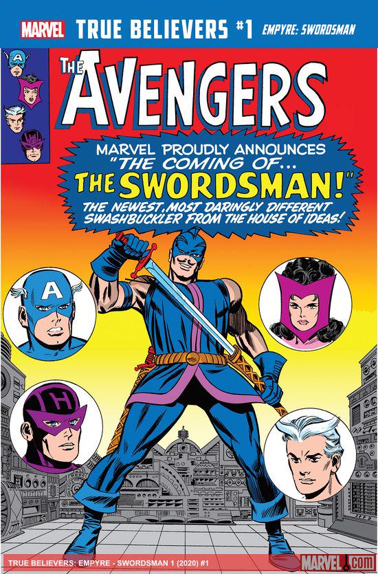 True Believers: Empyre - Swordsman (2020) #1