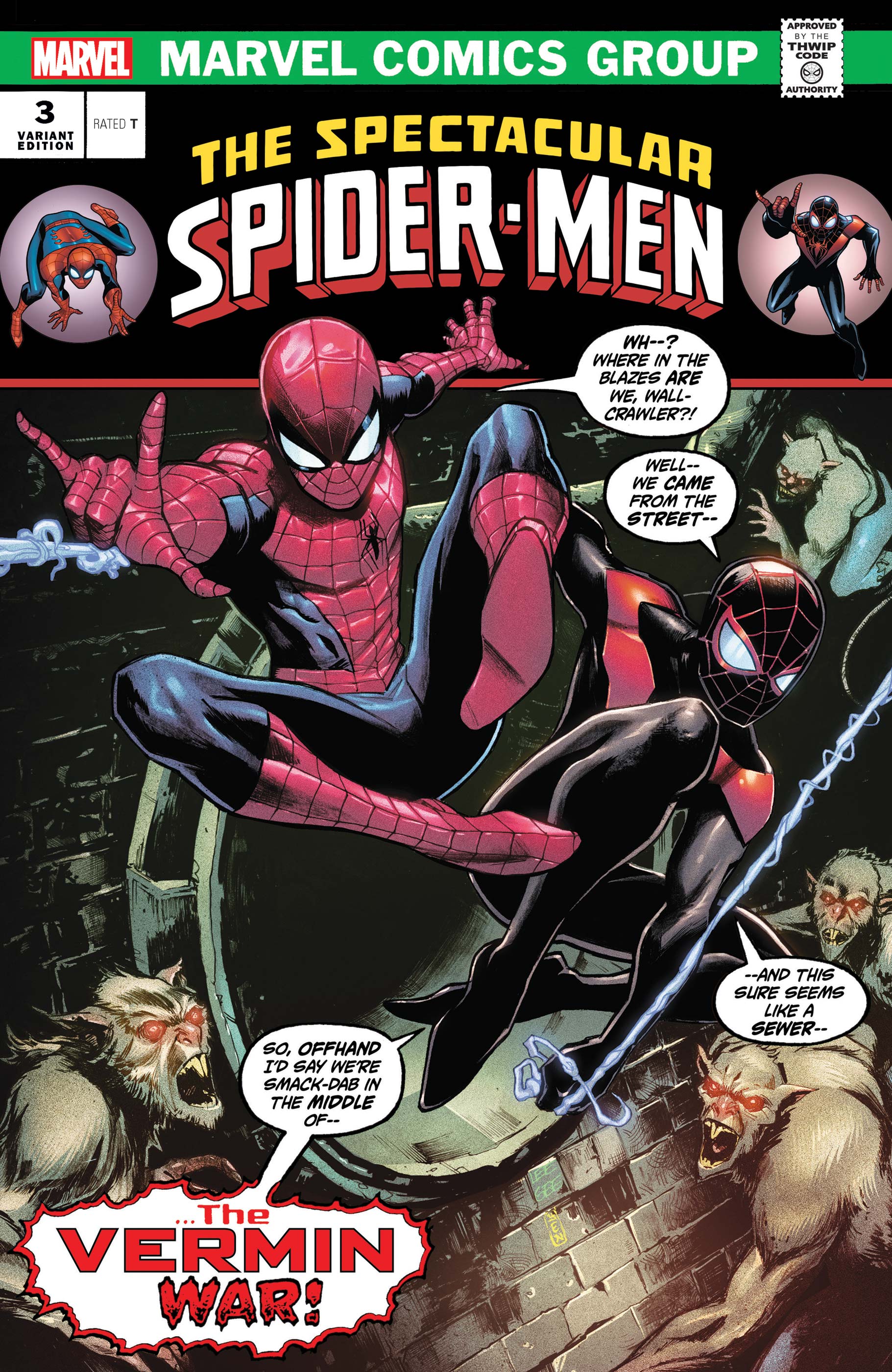 The Spectacular Spider-Men (2024) #3 (Variant)