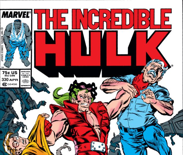 Incredible Hulk (1962) #330 Cover