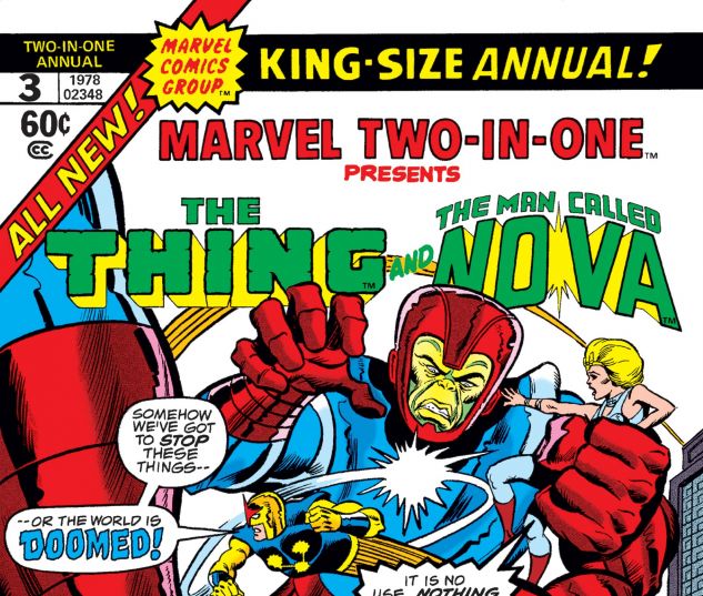 cover for marvel two-in-one annual 3