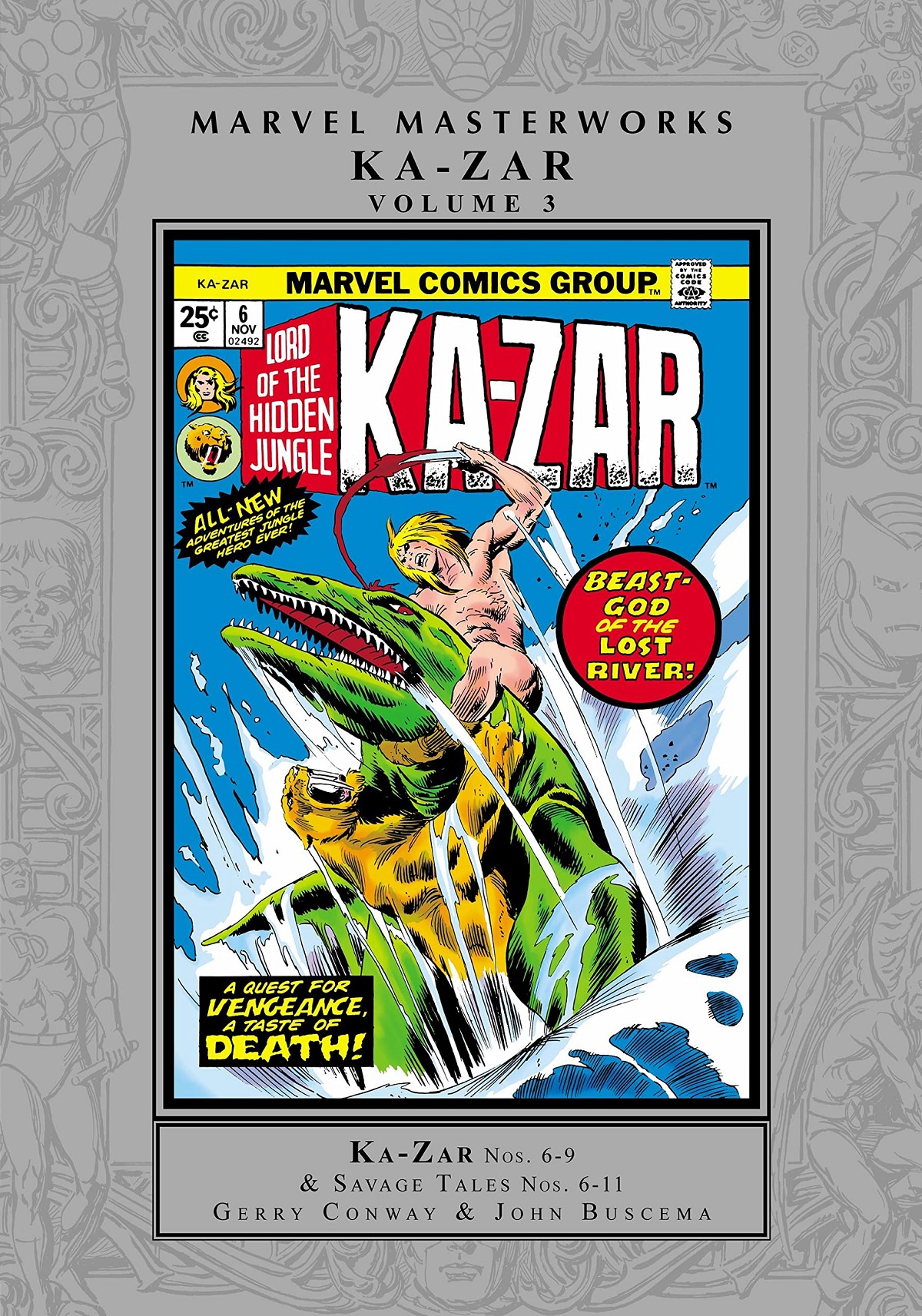 Marvel Masterworks: Ka-Zar Vol. 3 (Hardcover)