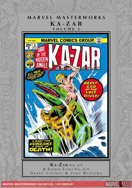 Marvel Masterworks: Ka-Zar Vol. 3 (Trade Paperback)