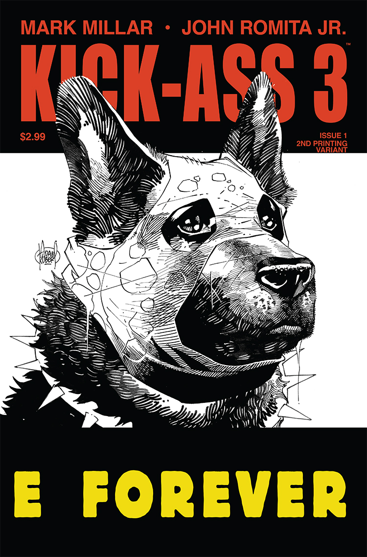 Kick-Ass 3 (2013) #1 (Kubert 2nd Printing Variant)
