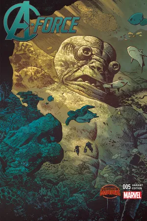A-Force (2015) #5 (Samnee Kirby Monster Variant)