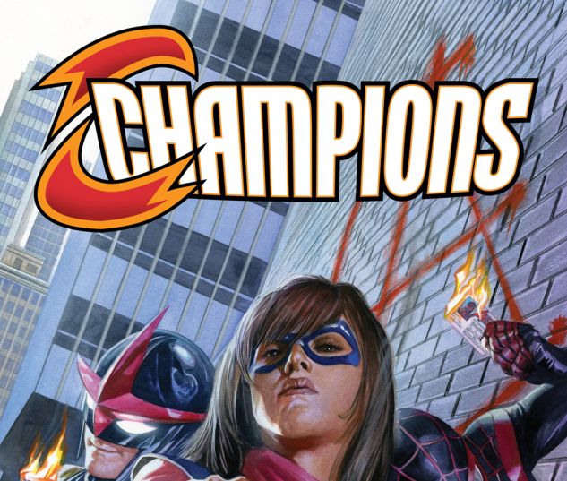 Champions (2016) #1 variant cover by Alex Ross