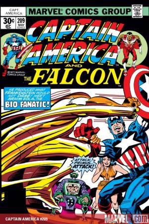Captain America #209 