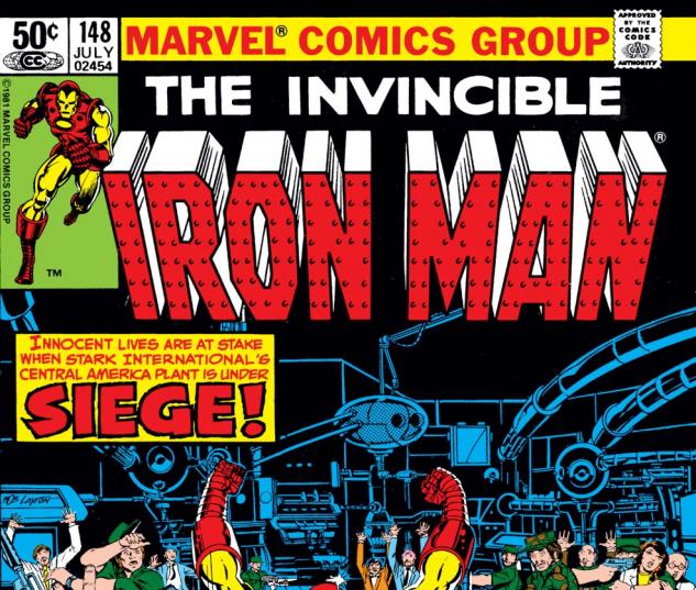 Iron Man (1968) #148 Cover