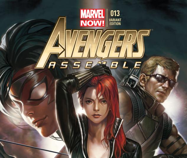 cover from Avengers Assemble (2012) #13 (LEE VARIANT)