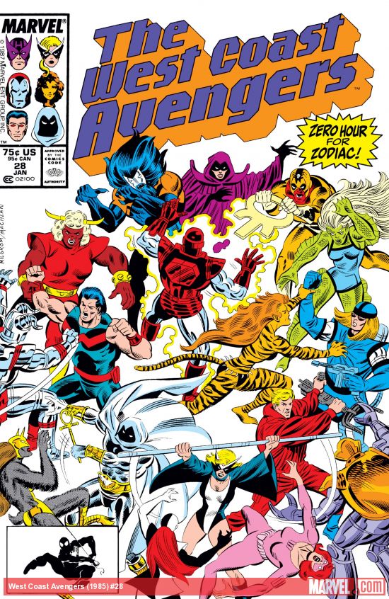 West Coast Avengers (1985) #28