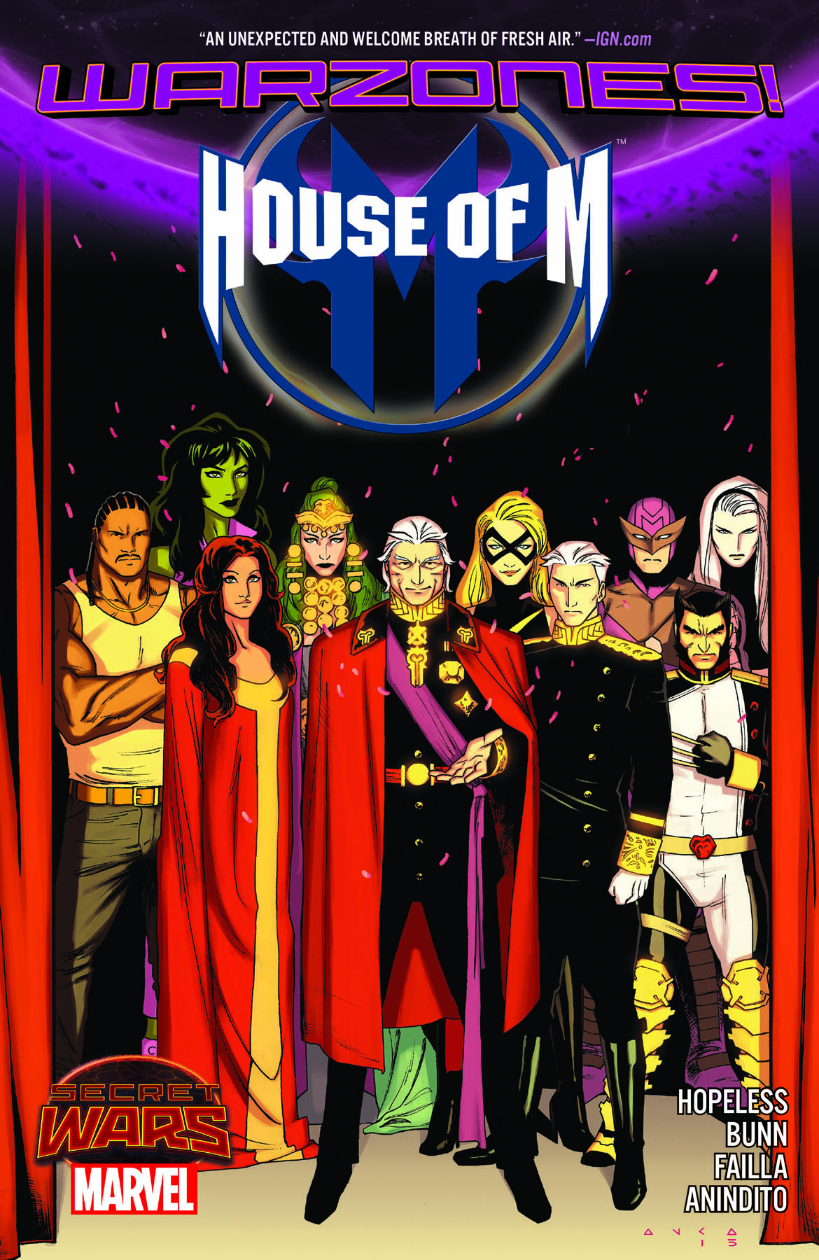 HOUSE OF M: WARZONES! TPB (Trade Paperback)