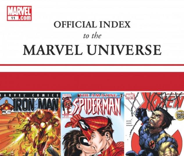 OFFICIAL INDEX TO THE MARVEL UNIVERSE #11