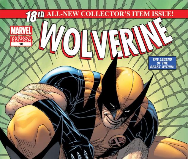 Wolverine (2010) #18, Mc 50th Anniversary Variant