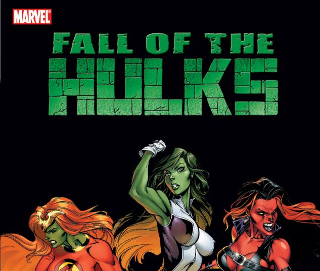 HULK: FALL OF THE HULKS: THE SAVAGE SHE-HULKS (TRADE PAPERBACK) - cover art 2