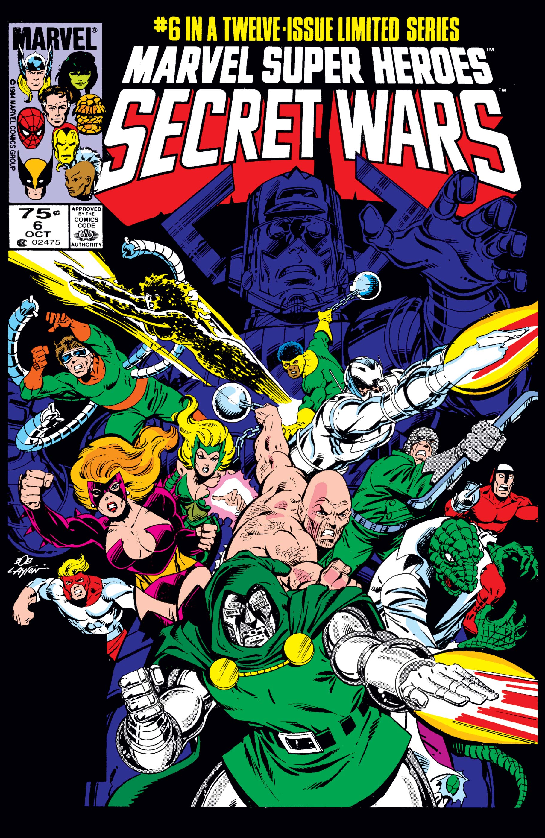 Secret Wars 1984 6 Comic Issues Marvel Secret Wars 1984 6 Comic Issues Marvel