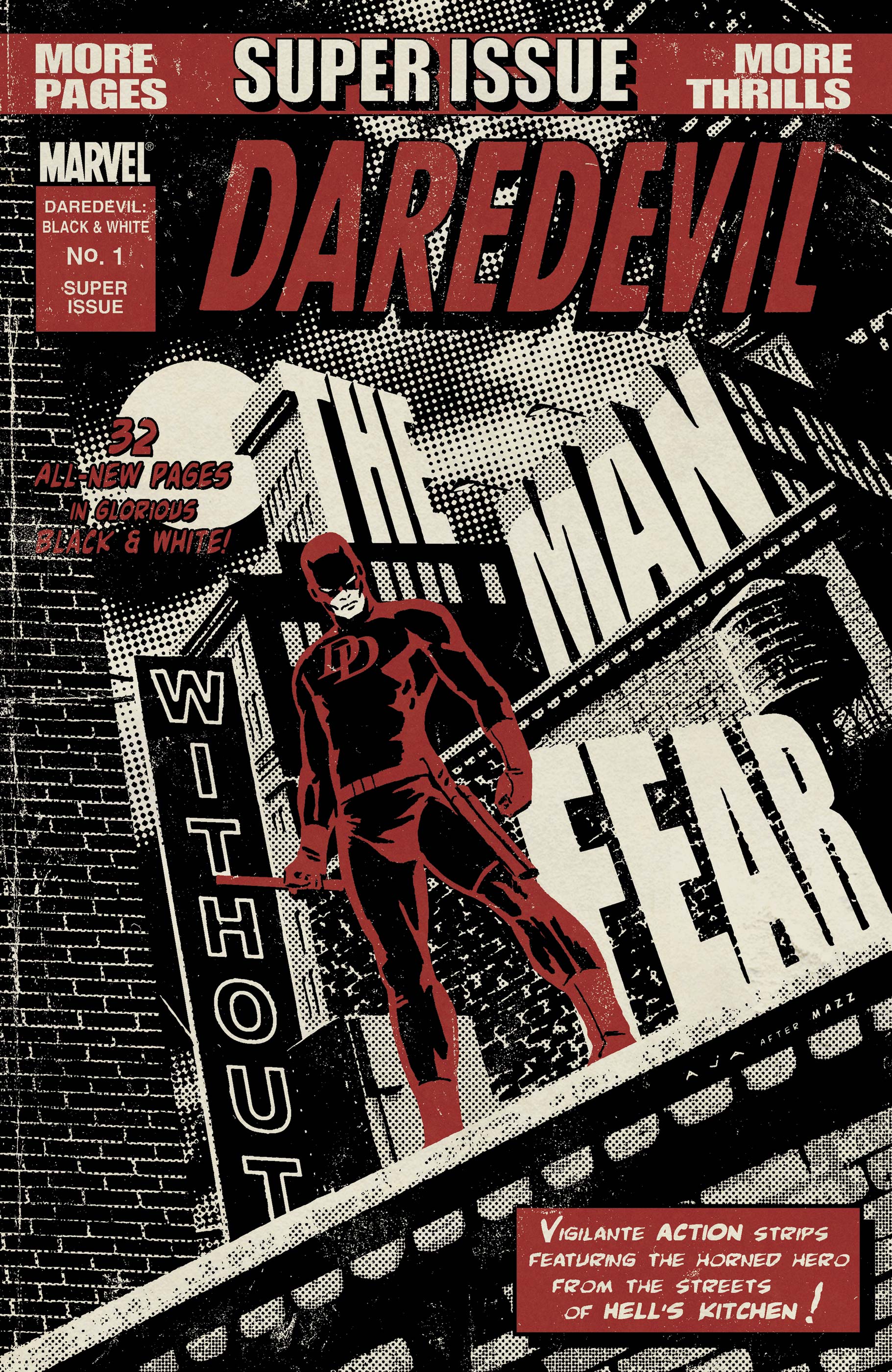 Daredevil: Black and White (2010) #1