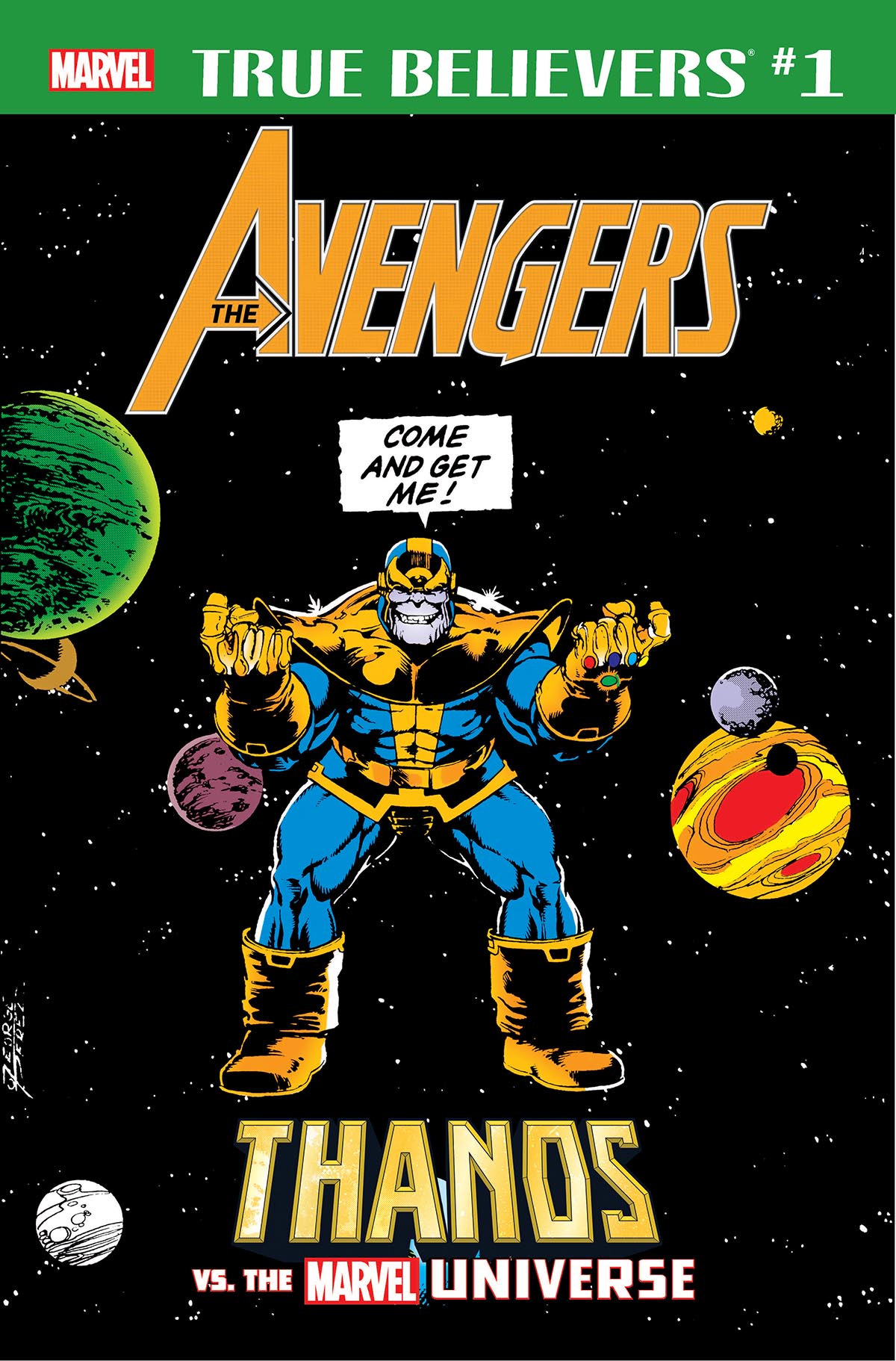 True Believers: Avengers - Thanos Vs. The Marvel Universe (2019) #1 | Comic  Issues | Marvel