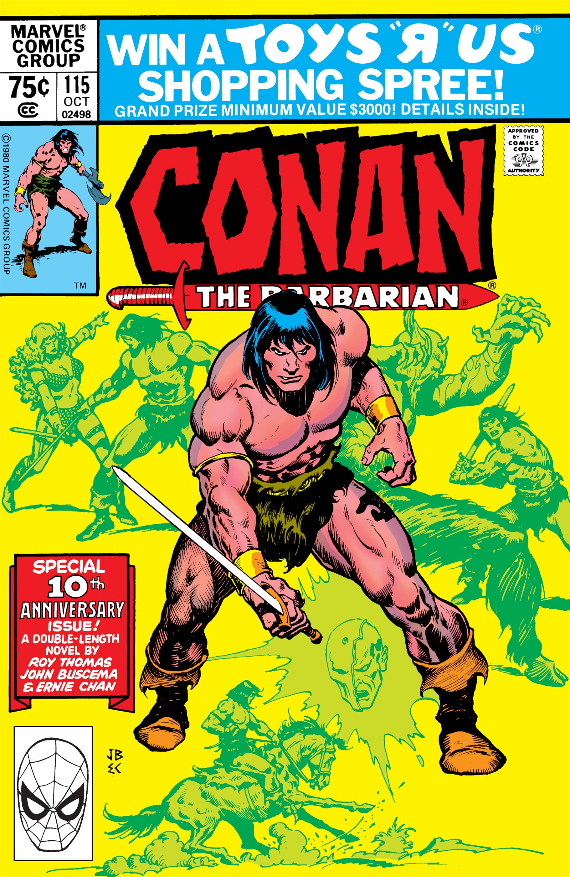 Conan the Barbarian (1970) #115