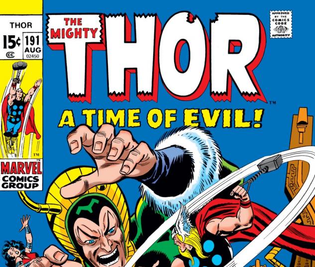 Thor (1966) #191 Cover