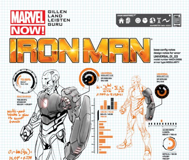 cover from Iron Man (2012) #2 (PAGULAYAN DESIGN VARIANT)